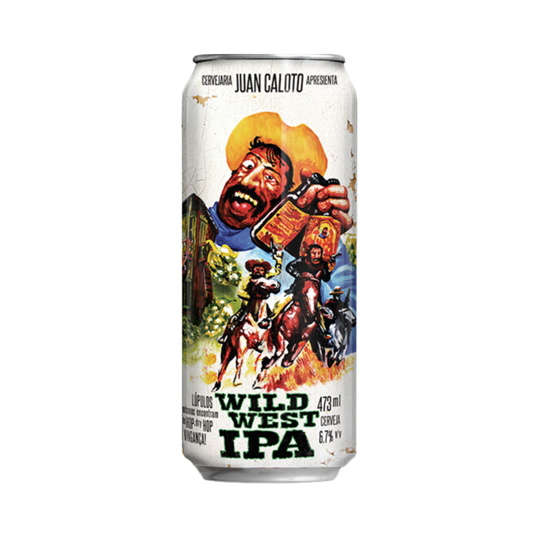 CERVEJA JUAN CALOTO WILD WEST 473ML